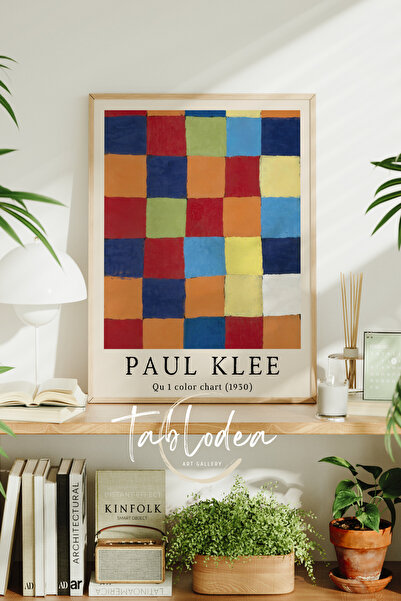tablodea Pictură cu poster înrămat modern, colorat, de Paul Klee, pictură mur...