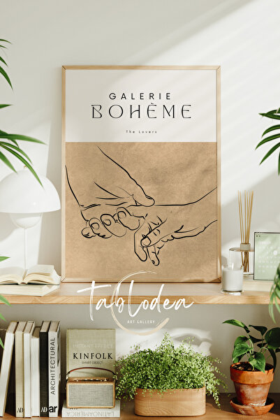 tablodea Boemski uokviren poster, boho dekorativna moderna slika, boemski min...