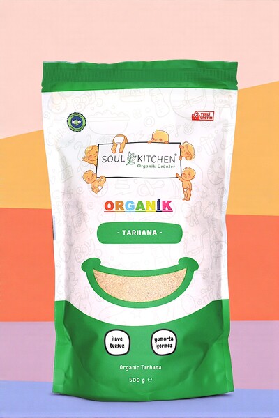 Soul Kitchen Organik Ürünler Organik Sertifikalı Tarhana İlave Tuzsuz Kilitli...
