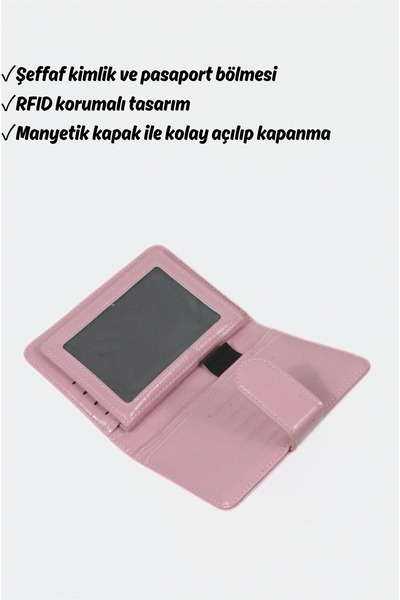 Mazel Design 763 Crocodile Pattern Imported Passport Cover, License Cover, Rfid Protected