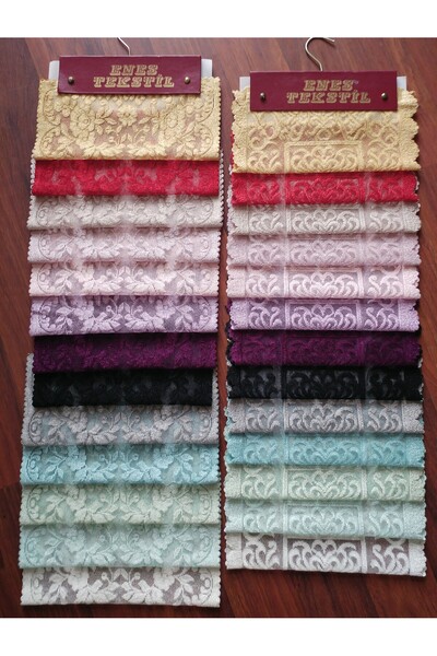 Bilgiçler Knitted Pattern Runner Powder