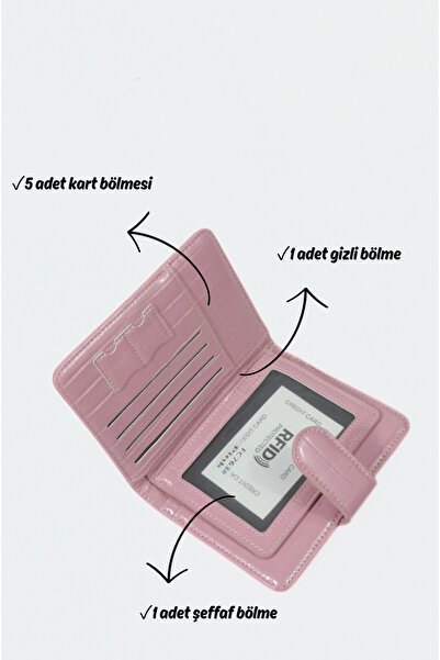 Mazel Design 763 Crocodile Pattern Imported Passport Cover, License Cover, Rfid Protected