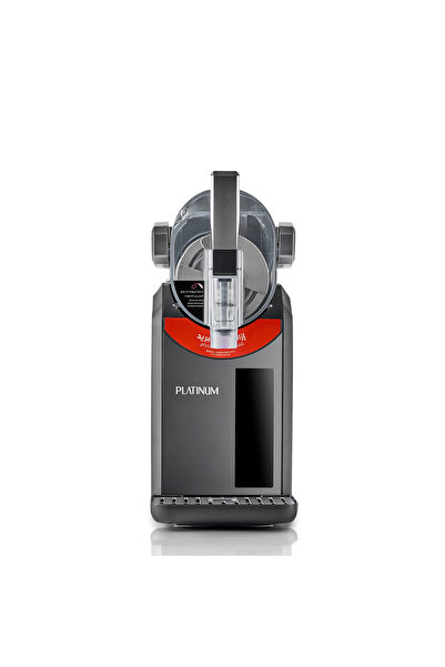Platinum ماكينة صنع الثلج SM-X100 سعة 2 لتر، 8 برامج مُعدّة مسبقًا، شاشة لمس LED، 200 واط - رمادي