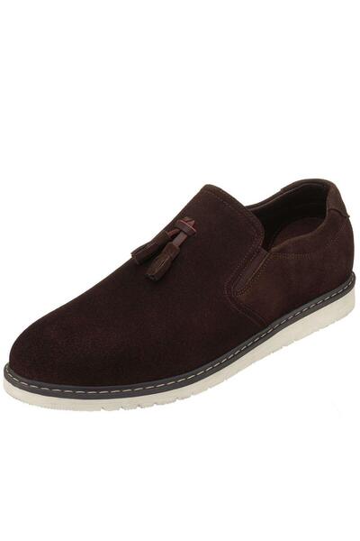 İriadam 45 - 46 - 47 - 48 - 49- 50 Ag8442 Brown Suede Summer Top Quality Ther...