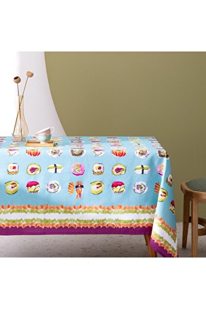 Madame Coco Paulina Tischdecke - 150x150 cm - Bunt