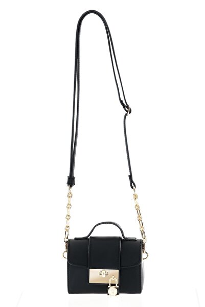 EXPLOSION Kilit Aksesuarlı El Omuz Çapraz Kullanımlı Mini Çanta