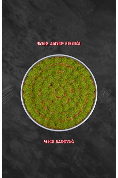 uzeller Antep fıstıklı Sadeyağlı Kutulu 2 KG Bülbül yuvası