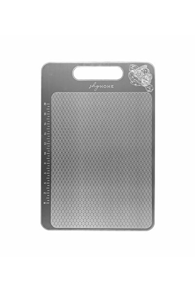 ShgHomeDesign SHG Home Paslanmaz Çelik Kesme Tahtası – Hijyenik, Kaymaz, Bula...