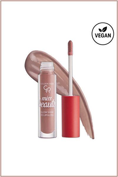 Golden Rose Miss Beauty Glow Shine 3D Lipgloss - 01 Nude Chic - Dudak Parlatıcısı