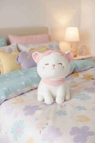 Miniso Yavru Kedi Peluş Oyuncak 27cm