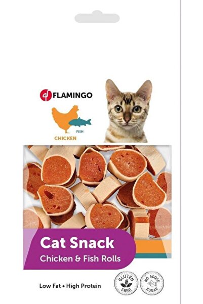 Flamingo Cat Snack Tavuklu 50g Kedi Ödülü Skt:04/2025