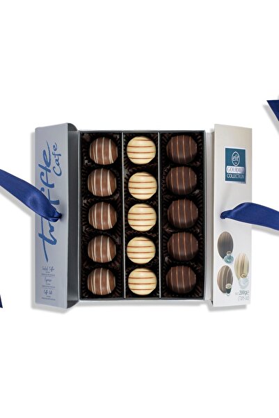 Elit Çikolata Gourmet Collection Truffle Cafe Kahve Aromalı Trüf Çikolata 200...