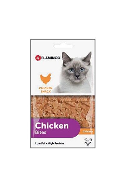 Flamingo Chicken Bites Tavuk Etli Naturel Kedi Ödülü 85 Gr SKT:12/2026