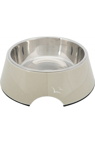 Trixie Köpek Mama ve Su Kabı, Melamin/Paslanmaz Çelik, 0.4lt/ø17cm, Kum Beji