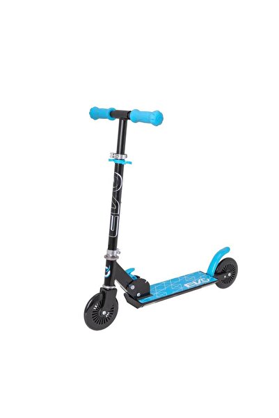 hak-iş oyuncak Evo Mavi Çocuk Scooter – Katlanabilir, Hafif ve Dayanıklı (5+ Yaş)