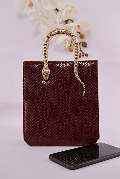 weem bag Elysara EB0143 | POCHEȚI CU MÂNER DE ȘARPE DIN PITON
