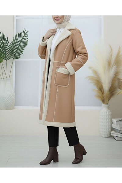 Modamorfo Шкіряна куртка з капюшоном, кишенями та застібками