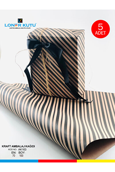 Loner Kutu Kraft Kağıt Ambalaj Kağıdı Hediye Kağıdı Kraft Kutu Yılbaşı Çeyiz ...