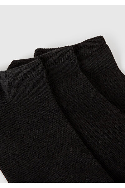 United Colors of Benetton Комплект от 3 черни унисекс чорапи тип „ботуши“