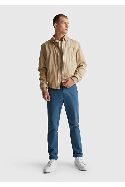 United Colors of Benetton Ανδρικό παντελόνι Chino Aviator Blue Slim Fit