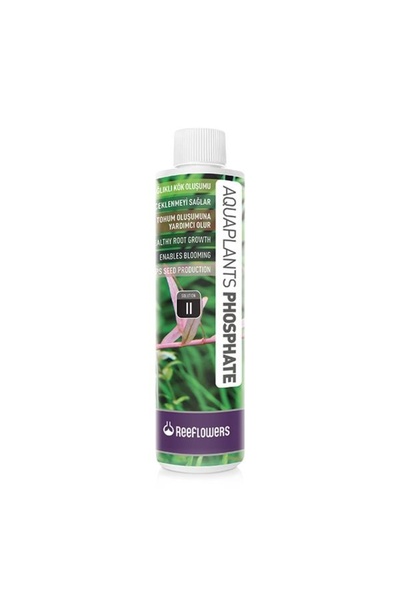 ReeFlowers AquaPlants Phosphate II 85 ml. Skt:04/2028 Akvaryum Bitki Sıvı Güb...