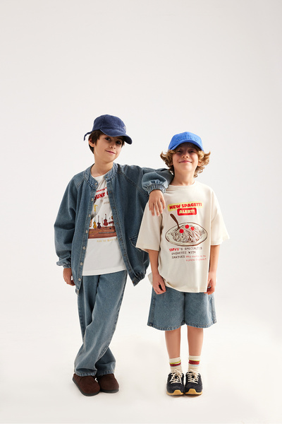 Marvy Denim Bomber Jacket