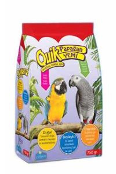 Quik Papağan Yemi 750 gr Skt:04/2027