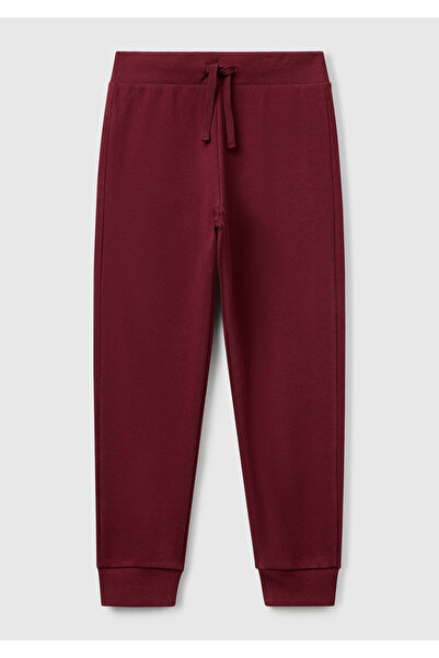 United Colors of Benetton Pantaloni de sport pentru băiat cu buzunar din spat...