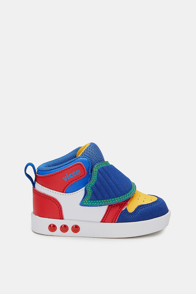 Vicco Ufo Model Işıklı Erkek Bebe ve Çocuk Spor Ayakkabı Saks Mavi Bot