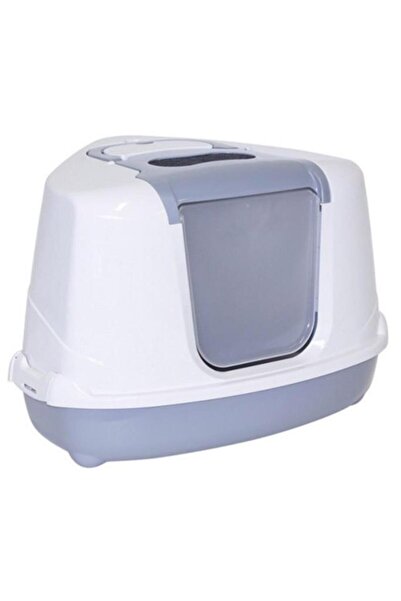 Moderna Köşeli Tuvalet Gri