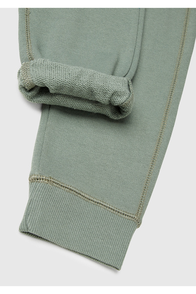 United Colors of Benetton Φούτερ για αγόρια με λογότυπο χακί πίσω τσέπη