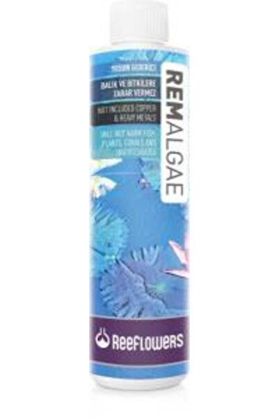 ReeFlowers RemAlgae 85 ml. Skt:01/2029 Yosun Giderici Tatlı Tuzlu ve Bitkili ...