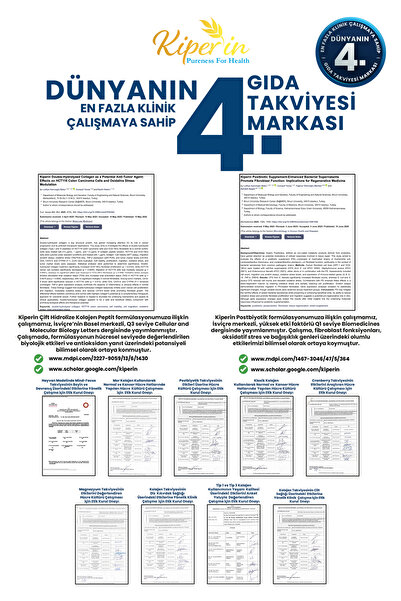 Kiperin Lipozomal Multivitamin 13 Vitamin & 6 Mineral Cilt - Saç - Tırnak & Enerji | Akıllı Gıda Takviyesi