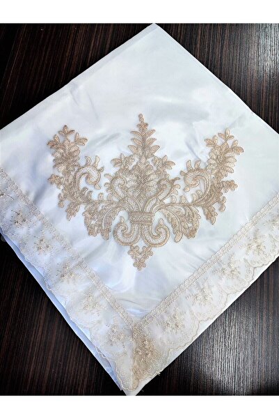 Çt Çeyizci Tekstil French Laced Embroidered, Satin Luxury Dowry Bundle, Engagement Bundle