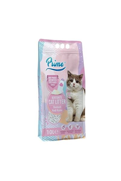 Prime İnce 10 Lt Pudralı Bentonit Kedi Kumu