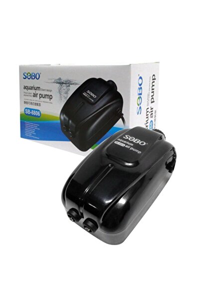 Sobo محرك هوائي SB-8806 بقوة 4.5 واط وتدفق 2×5 لتر/دقيقة