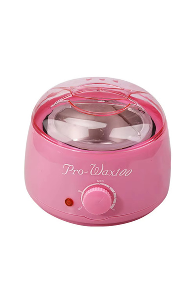 DUTRIEUX سخان شمع احترافي بمقبس أوروبي وردي اللون لأداة إزالة الشعر، مزود بحب...