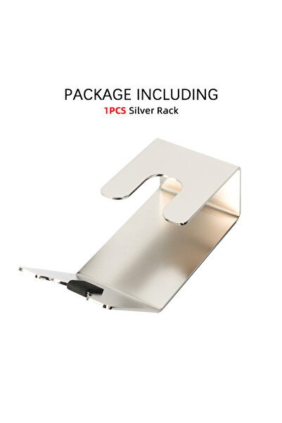 Choice حامل فلتر قهوة فضي مقاوم للانزلاق، حامل فلتر قهوة بدون قاع، فوهة واحدة...