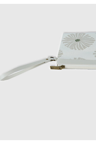 United Colors of Benetton Γυναικείο πορτοφόλι με κρεμ σχέδιο