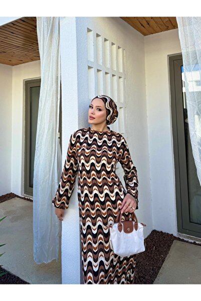 Melike Tatar Πολύχρωμο Φόρεμα 32-3584