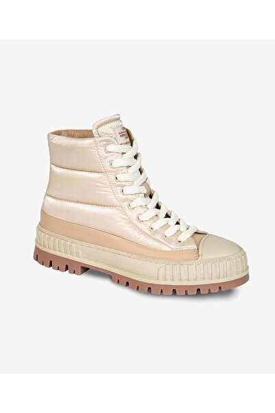 Greyder Kadın Ekru Hakiki Deri Sneaker Bot 3K2SB33010