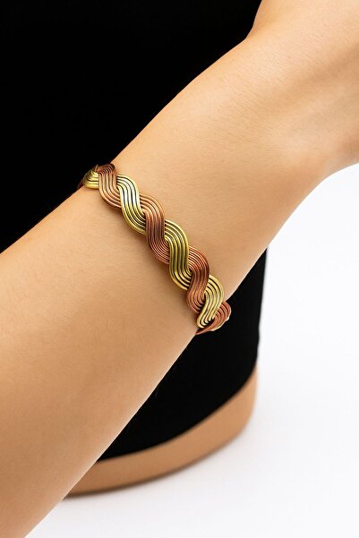 HELONS Yin-Yang Bakır Bileklik