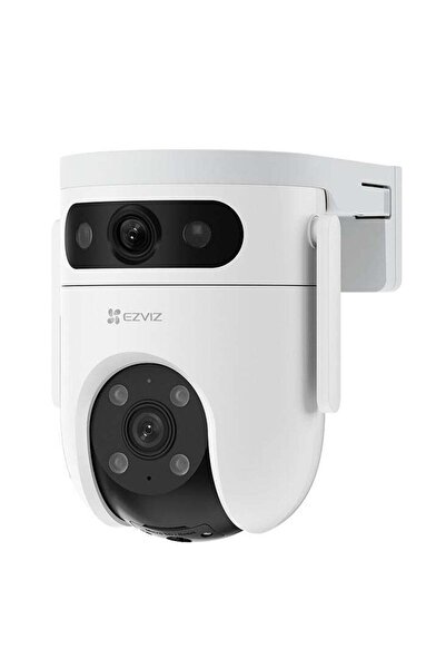 EZVIZ إيزفيز كاميرا H9C ثنائية العدسة بدقة 3K رؤية ليلية ملونة تغطية بانورامية 360 درجة وصوت ثنائي الاتجاه