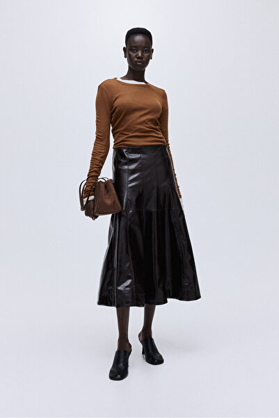 H&M Pima Pamuklu Jarse Üst