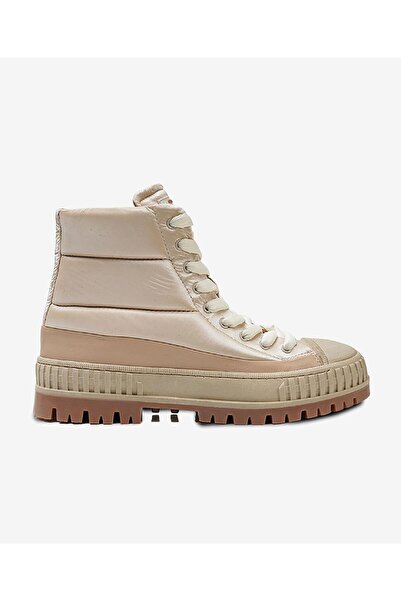 Greyder Kadın Ekru Hakiki Deri Sneaker Bot 3K2SB33010