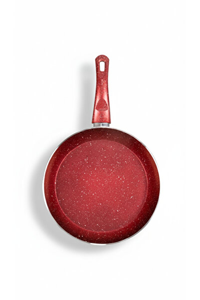 Bonetti مقلاة جرانيت - 20 سم أحمر