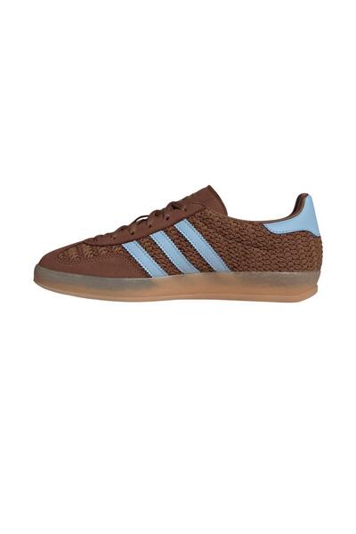 adidas Js1417-K Gazelle Indoor W Women's Sports Shoes Brown