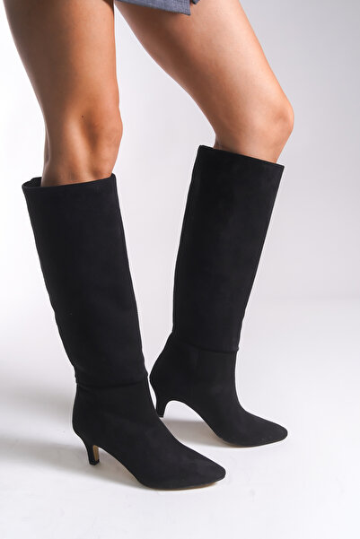 Riccon Alunalue Γυναικείες Μπότες 00125500 Μαύρο Suede