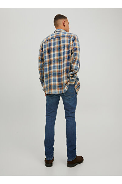 Jack & Jones JJIGLENN JJORIGINAL AM 819 Ανδρικό τζιν παντελόνι με χαμηλή μέση και λεπτή εφαρμογή 12224987