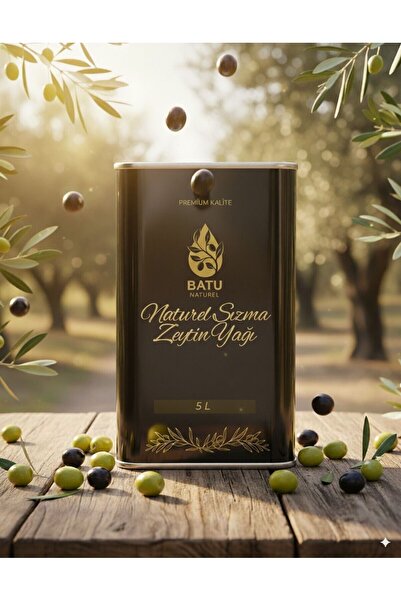 yöresel Batu naturel sızma zeytinyağı 5 lt